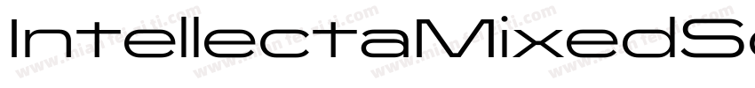 IntellectaMixedScript RegularIntell字体转换